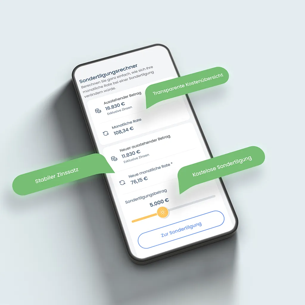 Handy mit geöffneter Infravoltaic App