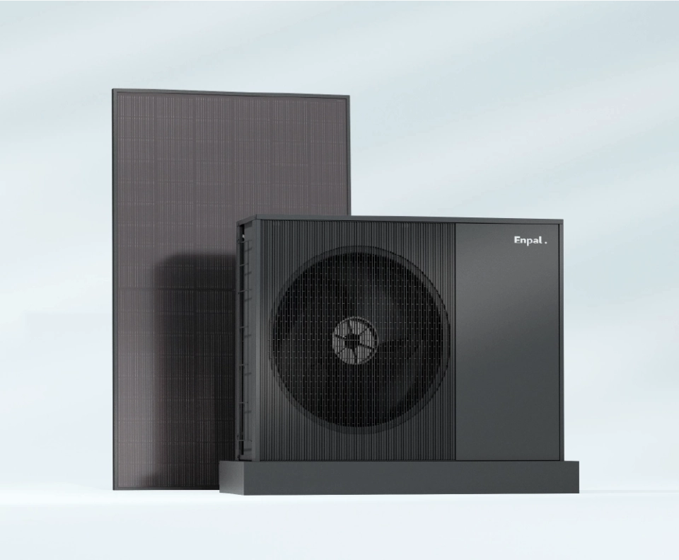 Solarmodul und Wärmpumpe